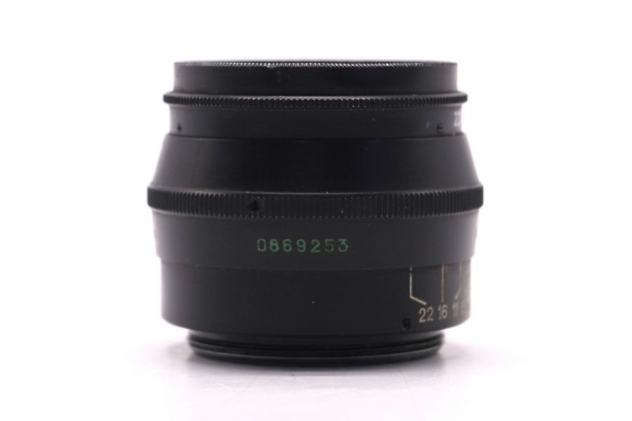 Мануальный объектив Юпитер-8 2/50 черный (КМЗ)