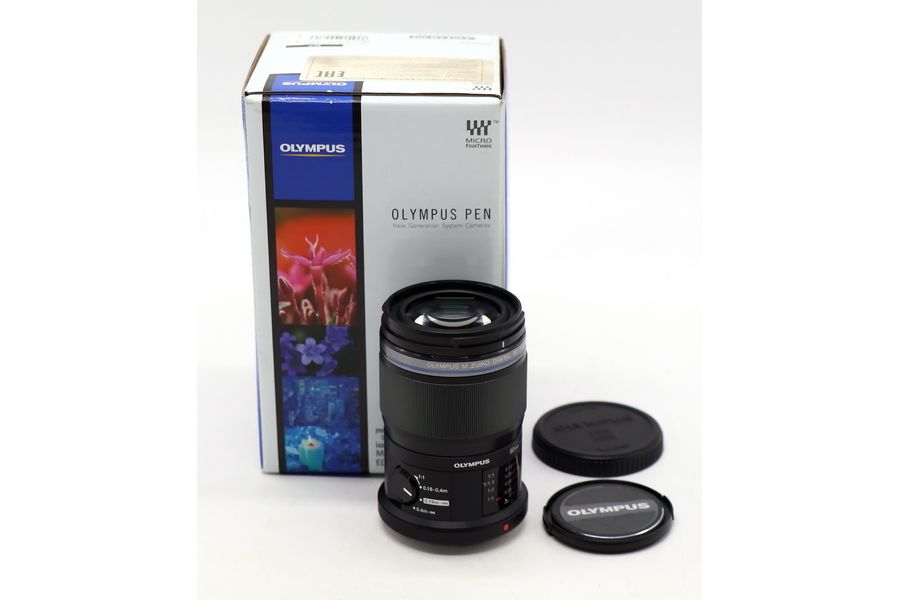 Olympus M.Zuiko Digital 60mm f/2.8 ED Macro MSC в упаковке