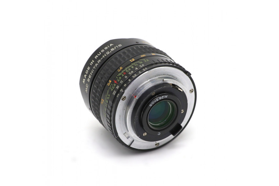 Зенитар-Н / Zenitar-N MC 2.8/16 Fish-eye (СССР, 1997)