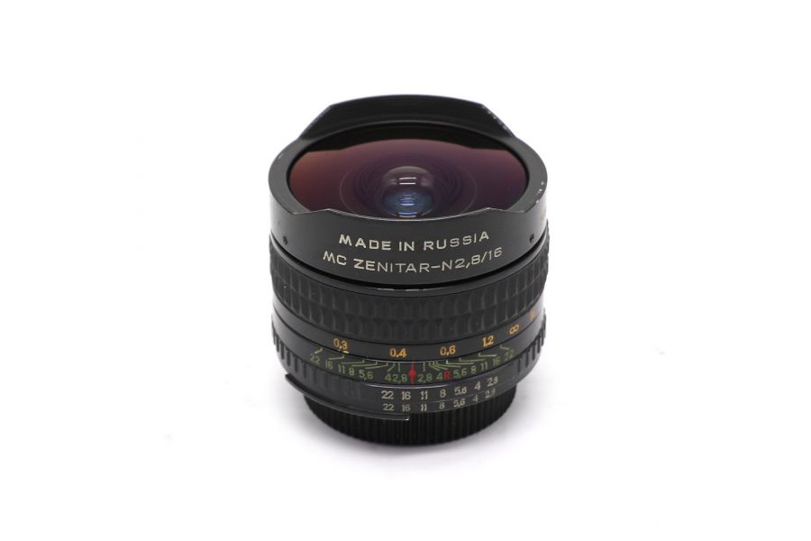 Зенитар-Н / Zenitar-N MC 2.8/16 Fish-eye (СССР, 1997)