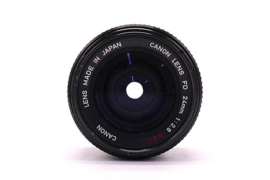 Canon FD 24mm f/2.8 S.S.C. широкоугольный объектив