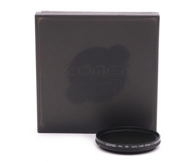 Светофильтр Zomei Slim ND Vario 2-400 49mm