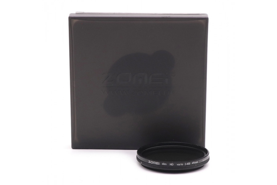 Светофильтр Zomei Slim ND Vario 2-400 49mm