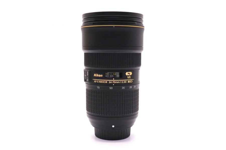 Объектив Nikon 24-70mm f/2.8E ED VR AF-S Nikkor в упаковке