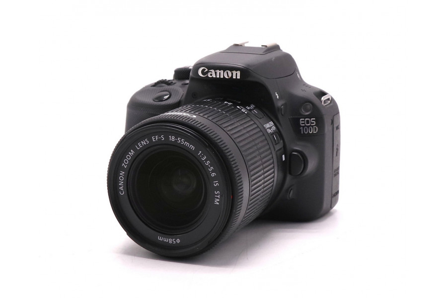 Canon EOS 100D kit в упаковке (пробег 3400 кадров)