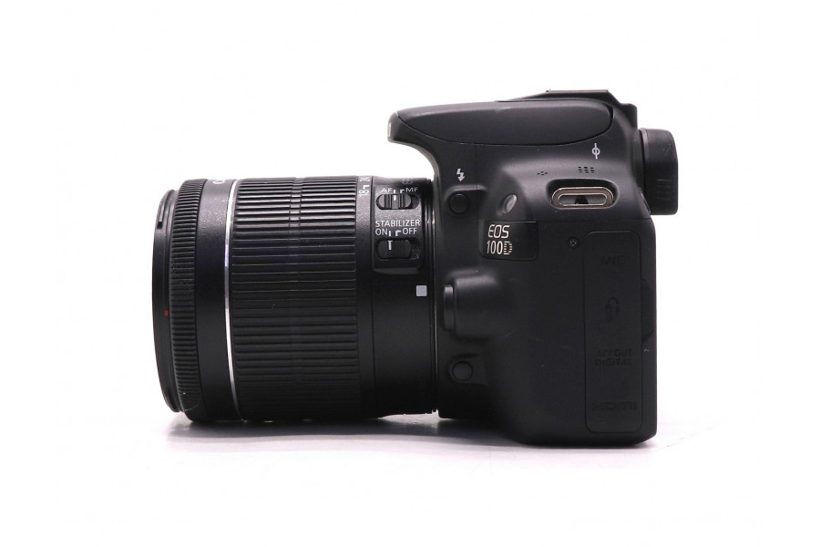 Canon EOS 100D kit в упаковке (пробег 3400 кадров)