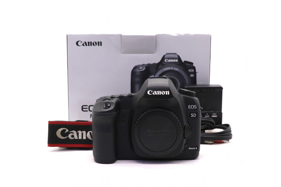 Canon EOS 5D Mark II body в упаковке (пробег 87835 кадров)