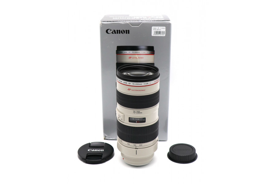 Объектив Canon EF 70-200mm f/2.8L USM в упаковке