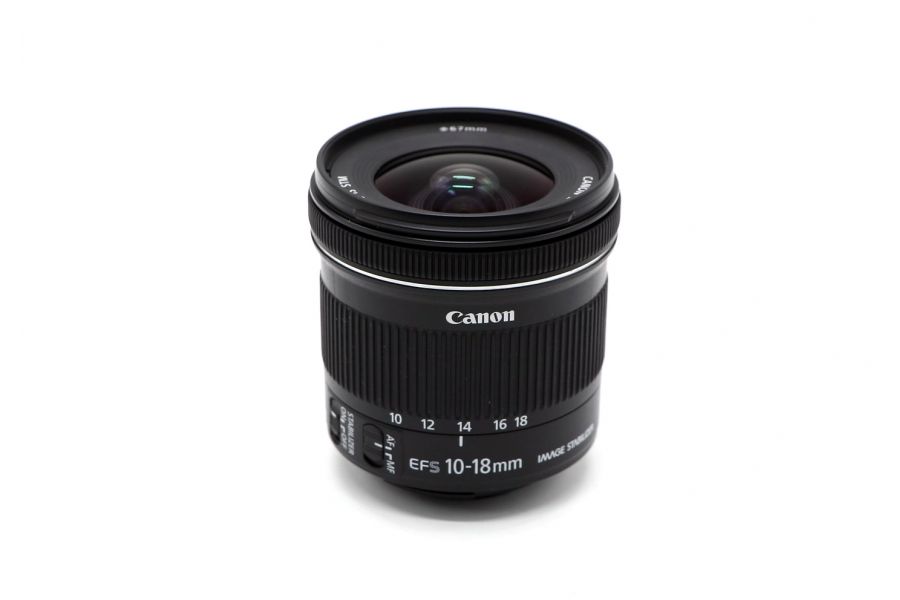 Canon EF-S 10-18mm 4.5-5.6 IS STM в упаковке