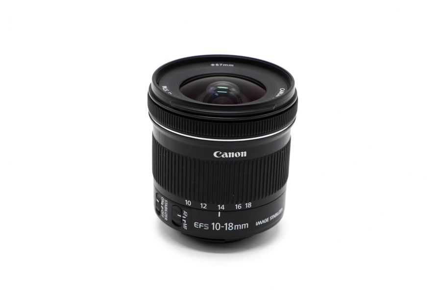Canon EF-S 10-18mm 4.5-5.6 IS STM в упаковке