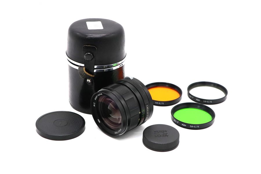 Объектив мануальный Мир-24М МС 2/35 (СССР)