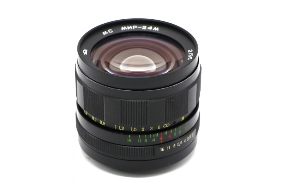 Объектив мануальный Мир-24М МС 2/35 (СССР)