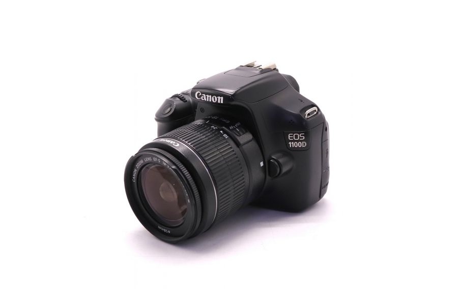 Фотокамера Canon EOS 1100D kit (пробег 6000 кадров)