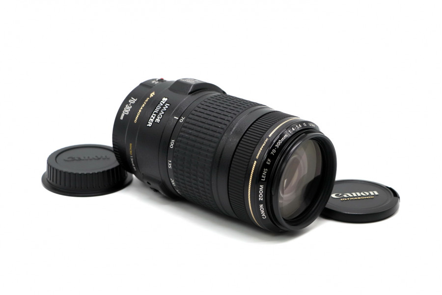 Canon EF 70-300mm f/4.0-5.6 IS USM в упаковке