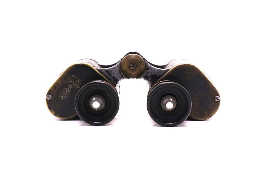 Антикварный бинокль ГОМЗ 6х30 Серп и Молот