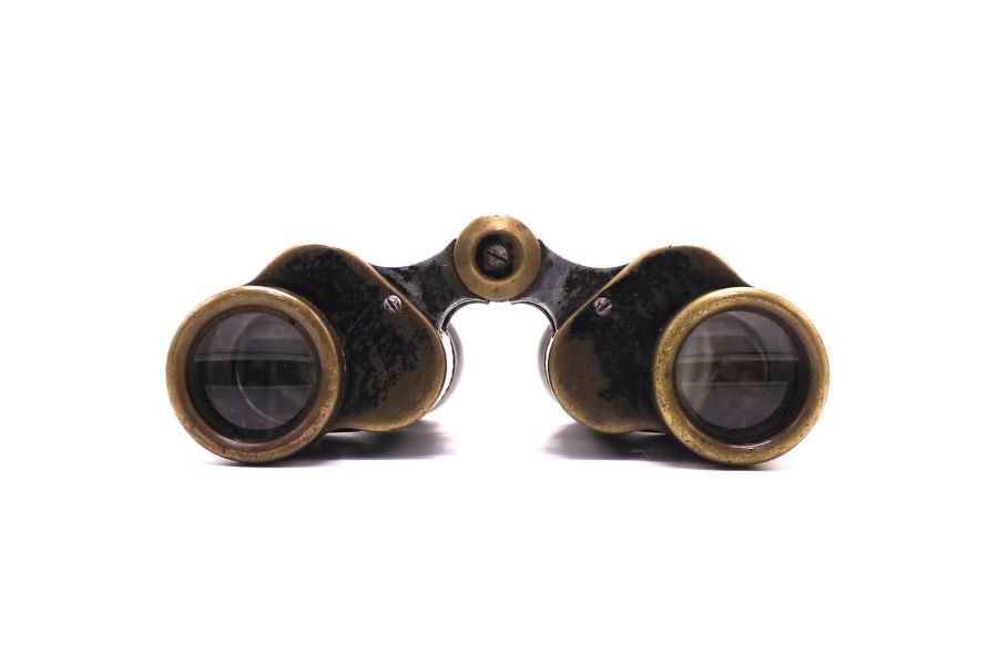 Антикварный бинокль ГОМЗ 6х30 Серп и Молот