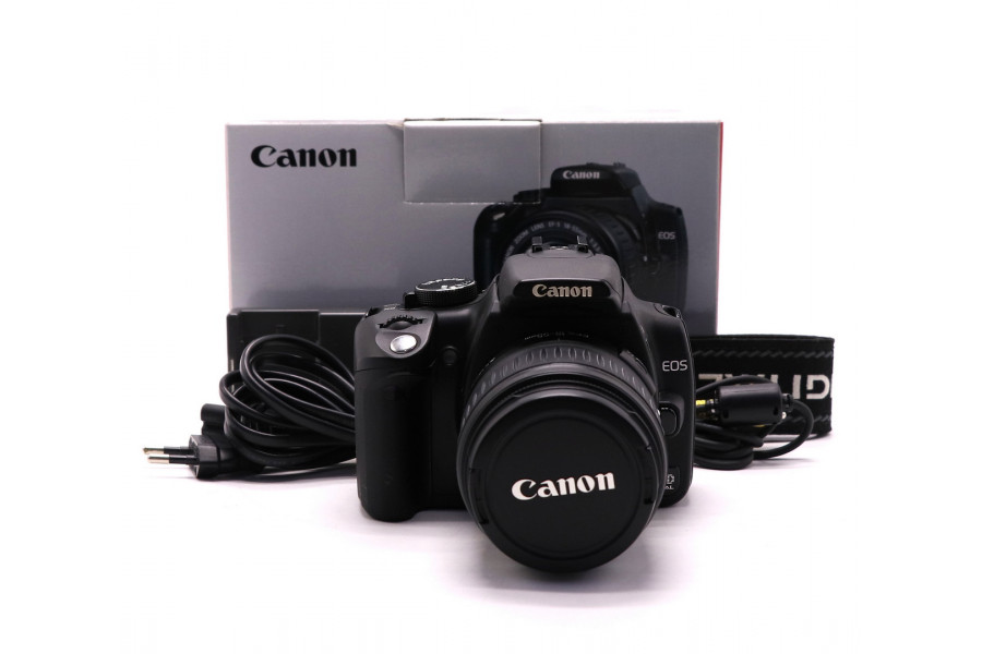 Canon EOS 350D Black EF-S 18-55 kit в упаковке 