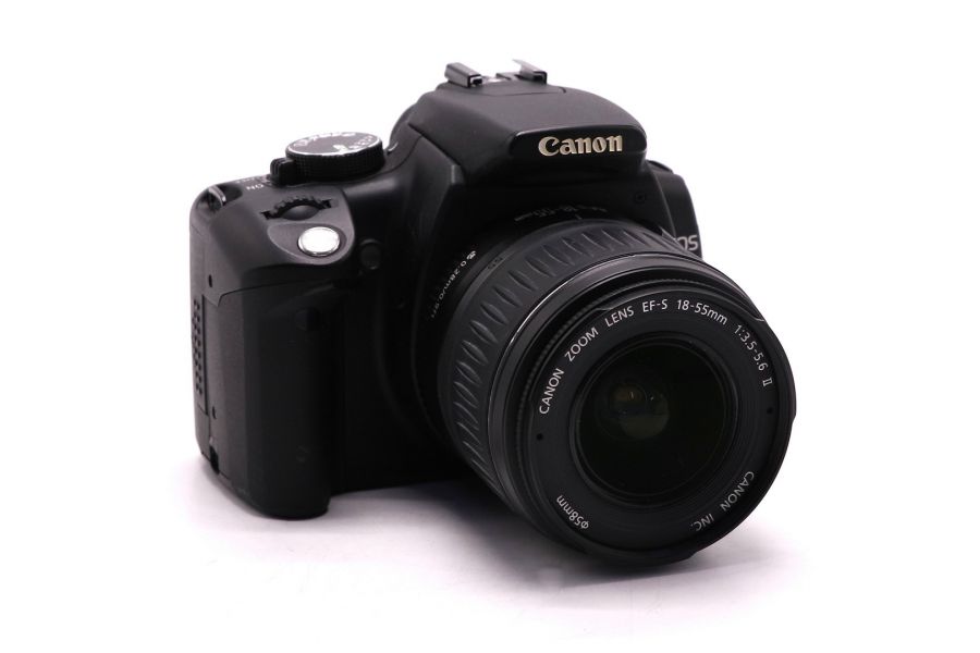 Canon EOS 350D Black EF-S 18-55 kit в упаковке 