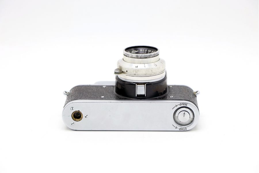 Фотокамера Зенит 1 + Индустар-22 (СССР, 1955)