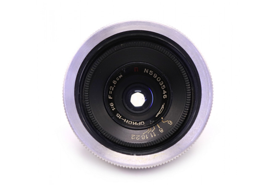 Объектив советский редкий Орион-15 П 28mm f/6