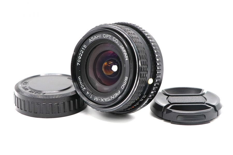 Мануальный объектив Pentax-M SMC 20mm f/4