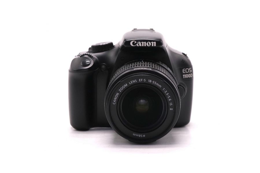 Фотокамера Canon EOS 1100D kit (пробег 5885 кадров)
