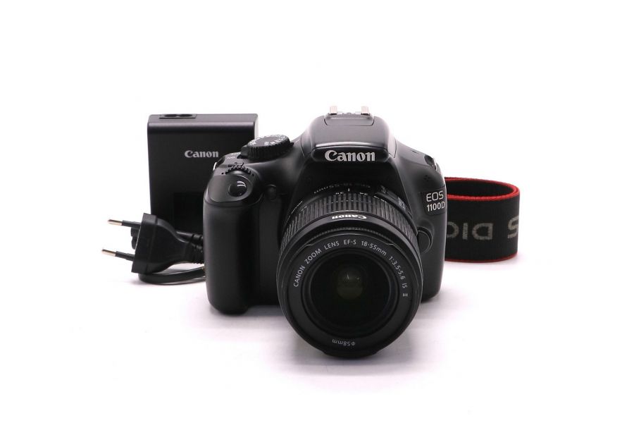 Фотокамера Canon EOS 1100D kit (пробег 5885 кадров)