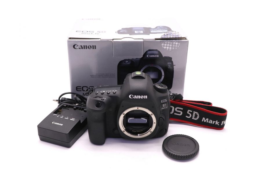 Canon EOS 5D Mark IV body в упаковке (пробег 5390 кадров)