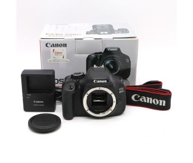 Canon EOS 600D body в упаковке (пробег 8000 кадров)