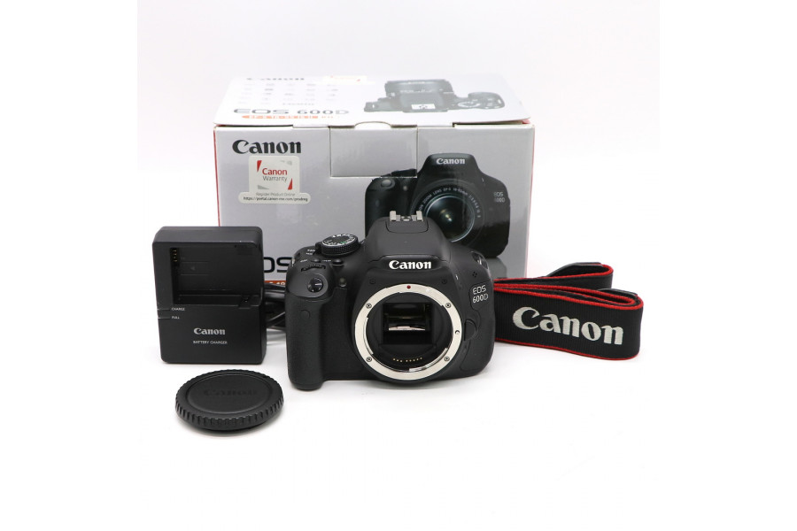 Canon EOS 600D body в упаковке (пробег 8000 кадров)