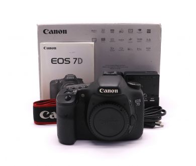 Canon EOS 7D body в упаковке (пробег 14030 кадров)