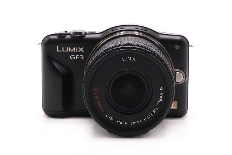 Panasonic Lumix DMC-GF3 kit black (пробег 3165 кадров)
