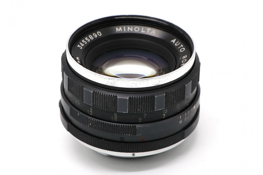 Мануальный Minolta Auto Rokkor-PF 55mm f/1.8