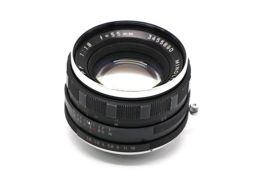 Мануальный Minolta Auto Rokkor-PF 55mm f/1.8