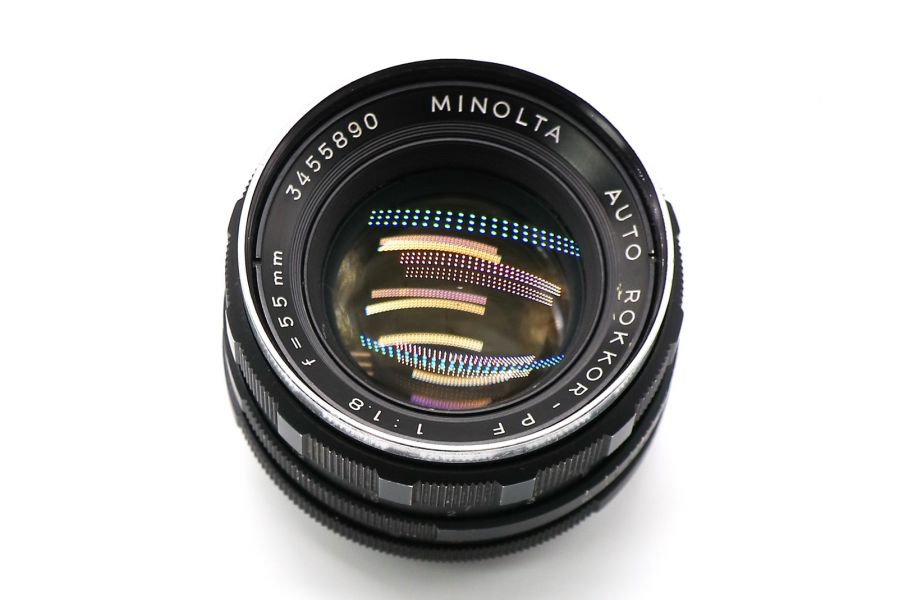 Мануальный Minolta Auto Rokkor-PF 55mm f/1.8