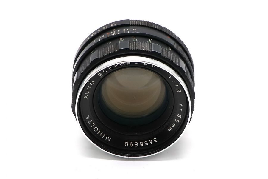 Мануальный Minolta Auto Rokkor-PF 55mm f/1.8