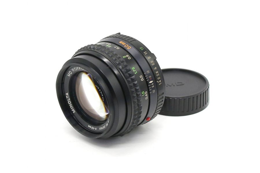 Мануальный объектив Minolta MD Rokkor 50mm f/1.4