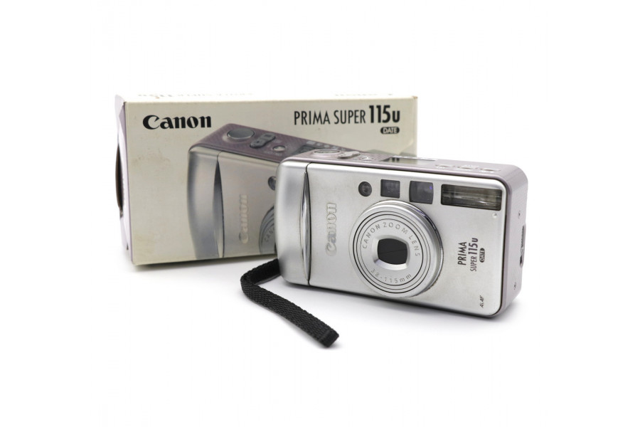 Фотоаппарат Canon Prima Super 115u Date в упаковке