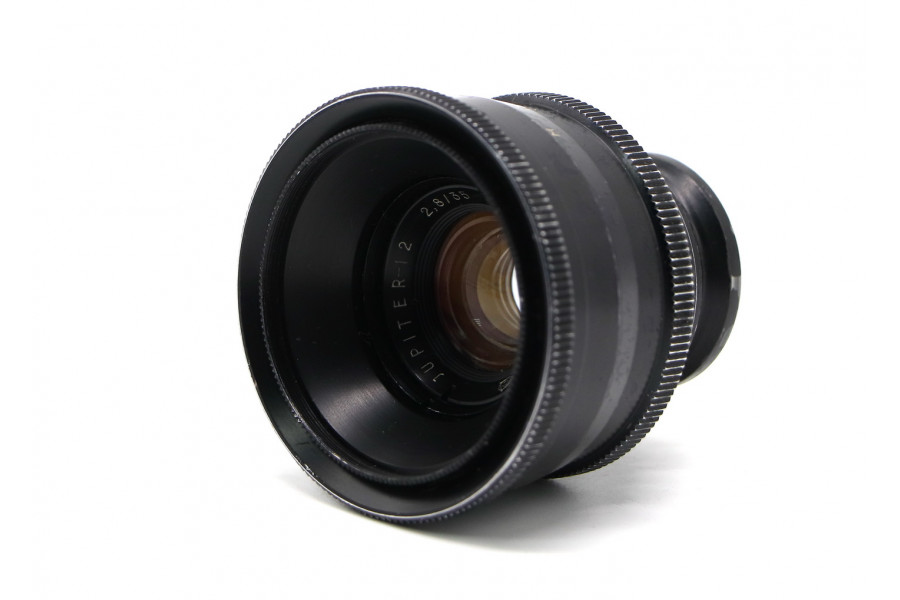Юпитер-12 / Jupiter-12 2.8/35 М39 black (СССР, 1981)