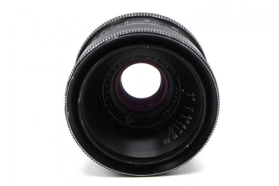 Юпитер-12 / Jupiter-12 2.8/35 М39 black (СССР, 1981)