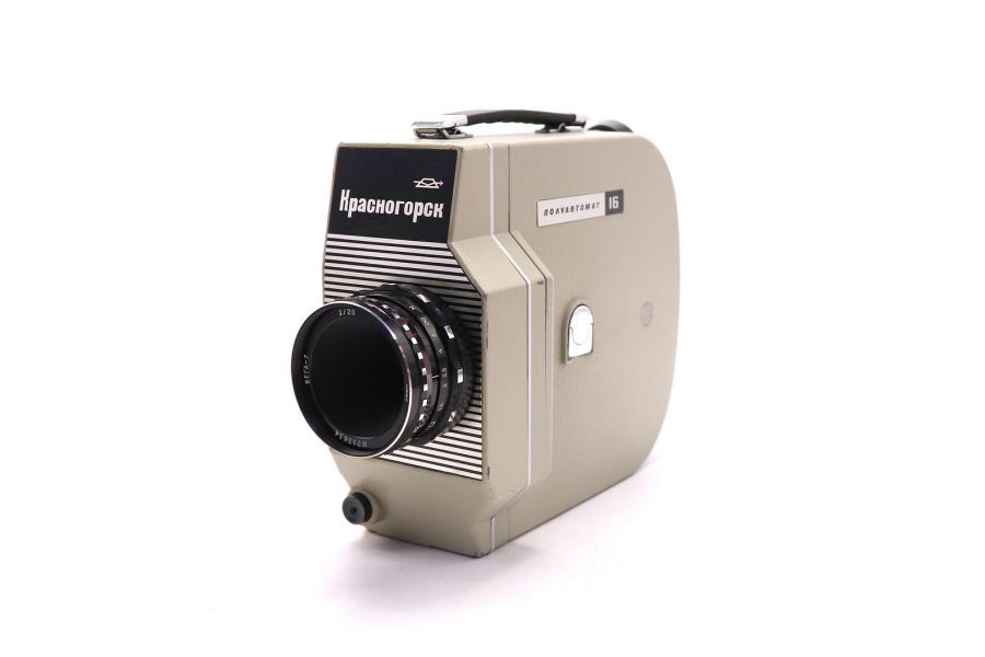 Кинокамера Красногорск Полуавтомат 16 + Вега-7 2/20мм