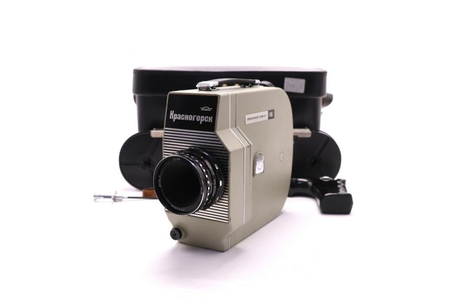 Кинокамера Красногорск Полуавтомат 16 + Вега-7 2/20мм