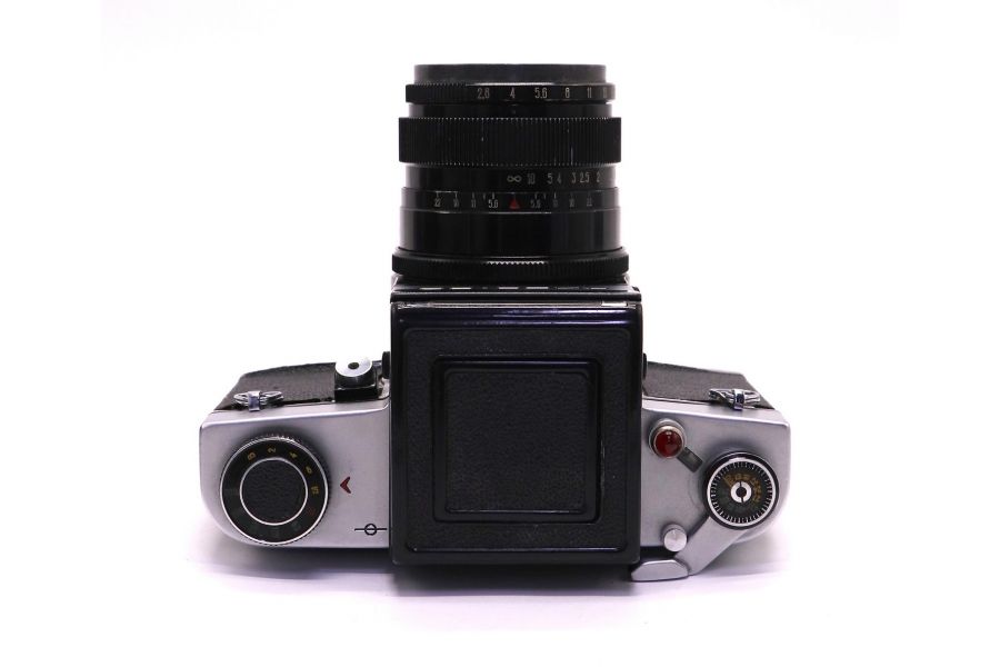 Фотокамера Киев 6С + Вега-12Б (СССР, 1980)