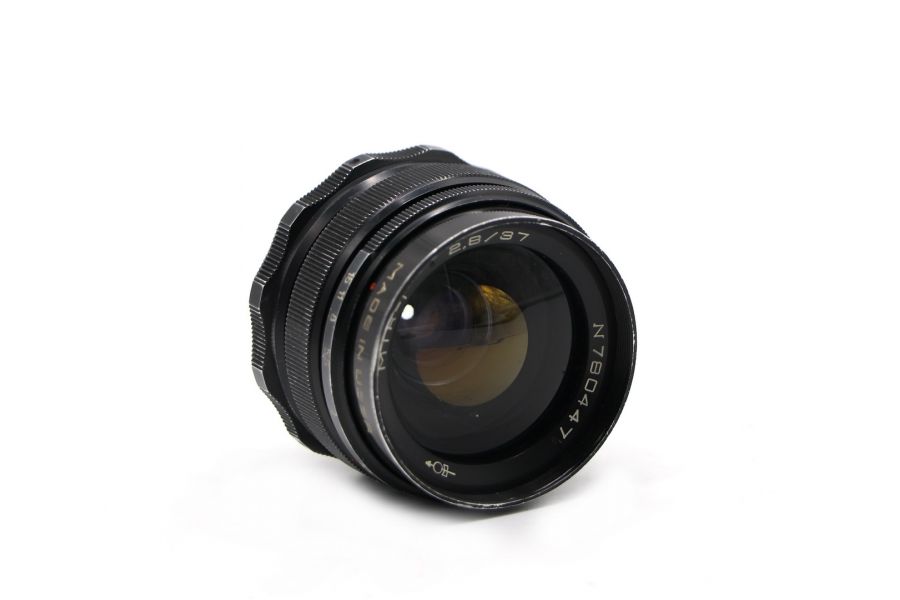 Объектив Мир-1 2.8/37 black GPB М42 (СССР, 1975)