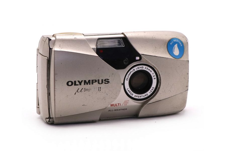 Компактная плёночная камера Olympus mju II