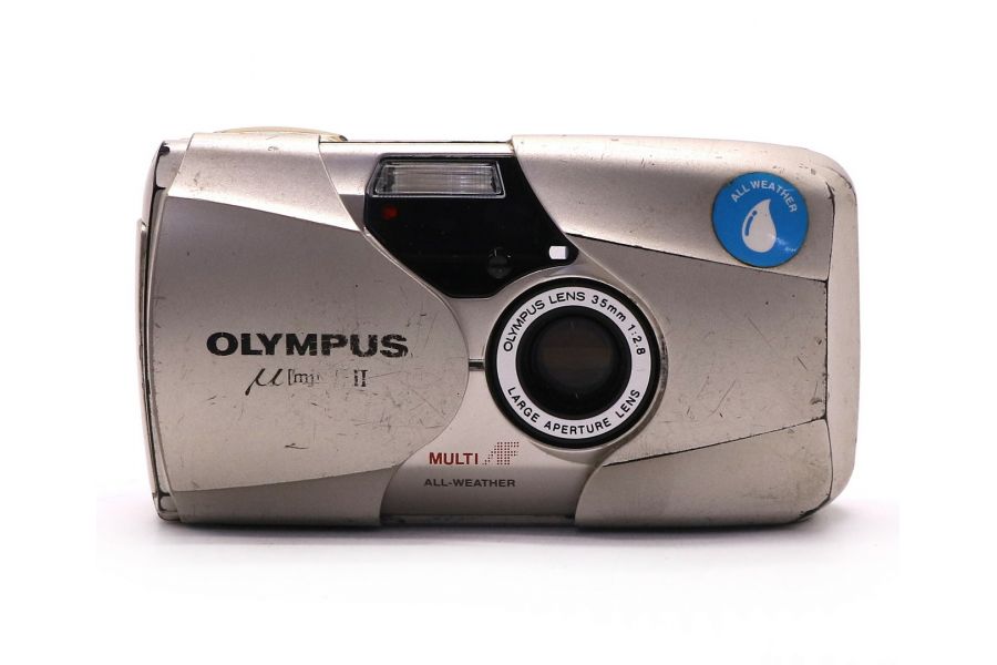 Компактная плёночная камера Olympus mju II
