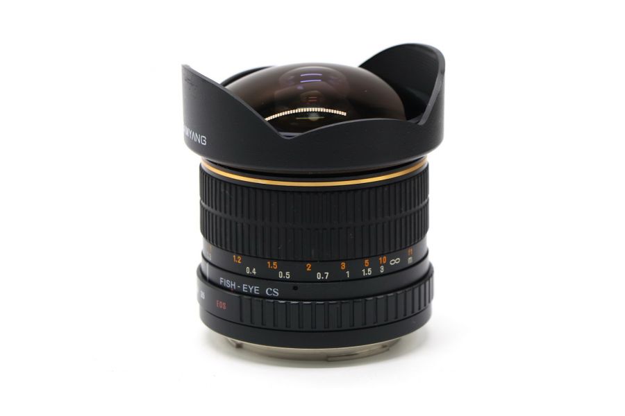 Samyang 8mm f/3.5 AS IF MC Fish-eye CS Canon EF-S в упаковке
