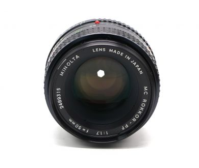 Объектив Minolta MC Rokkor-PF 50mm f/1.7 (Japan)