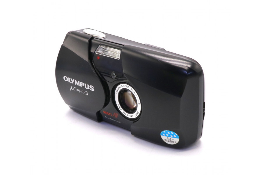 Компактный фотоаппарат Olympus mju II black