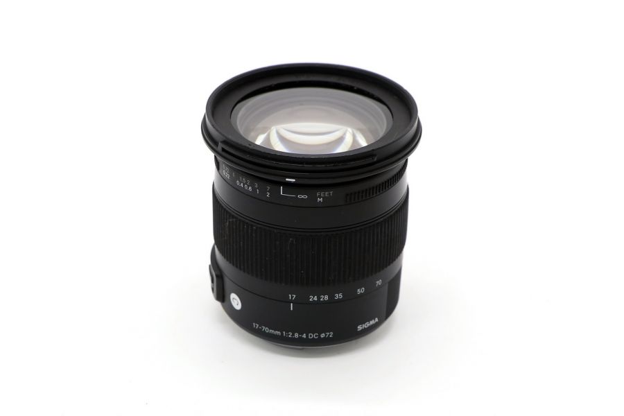 Объектив Sigma AF 17-70mm f/2.8-4 DC MACRO OS HSM Contemporary Canon